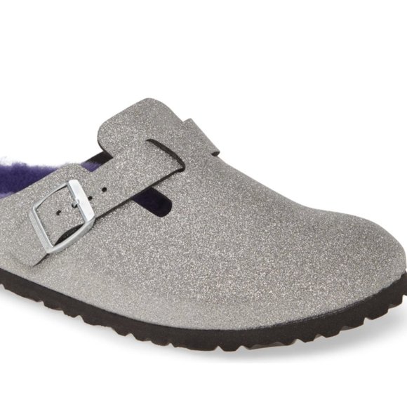 Birkenstock Shoes - *SOLD* Birkenstock Boston Giltter Dust Clog